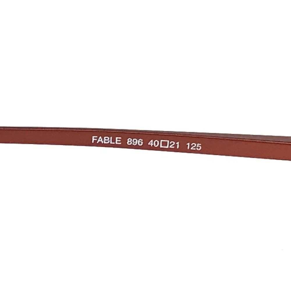 Jean Lafont Petite Eyeglasses Frames Fable 896 Blue Red Round Wire Rim 40-21-125